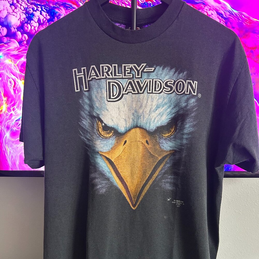 RARE VINTAGE 1991 Harley Davidson T-Shirt Men's X-Large